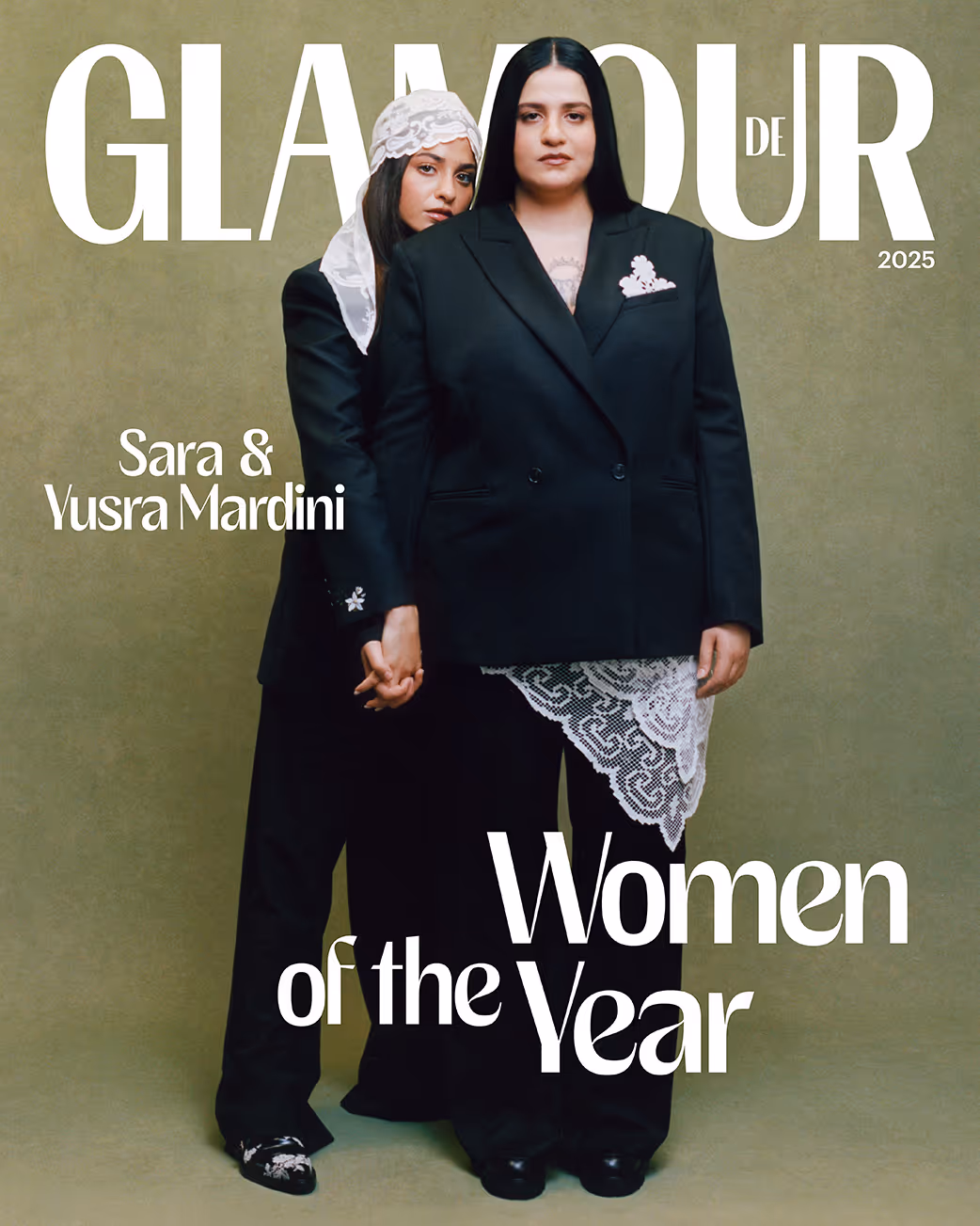 Women of the Year Cover: Sara & Yusra Mardini styling image
