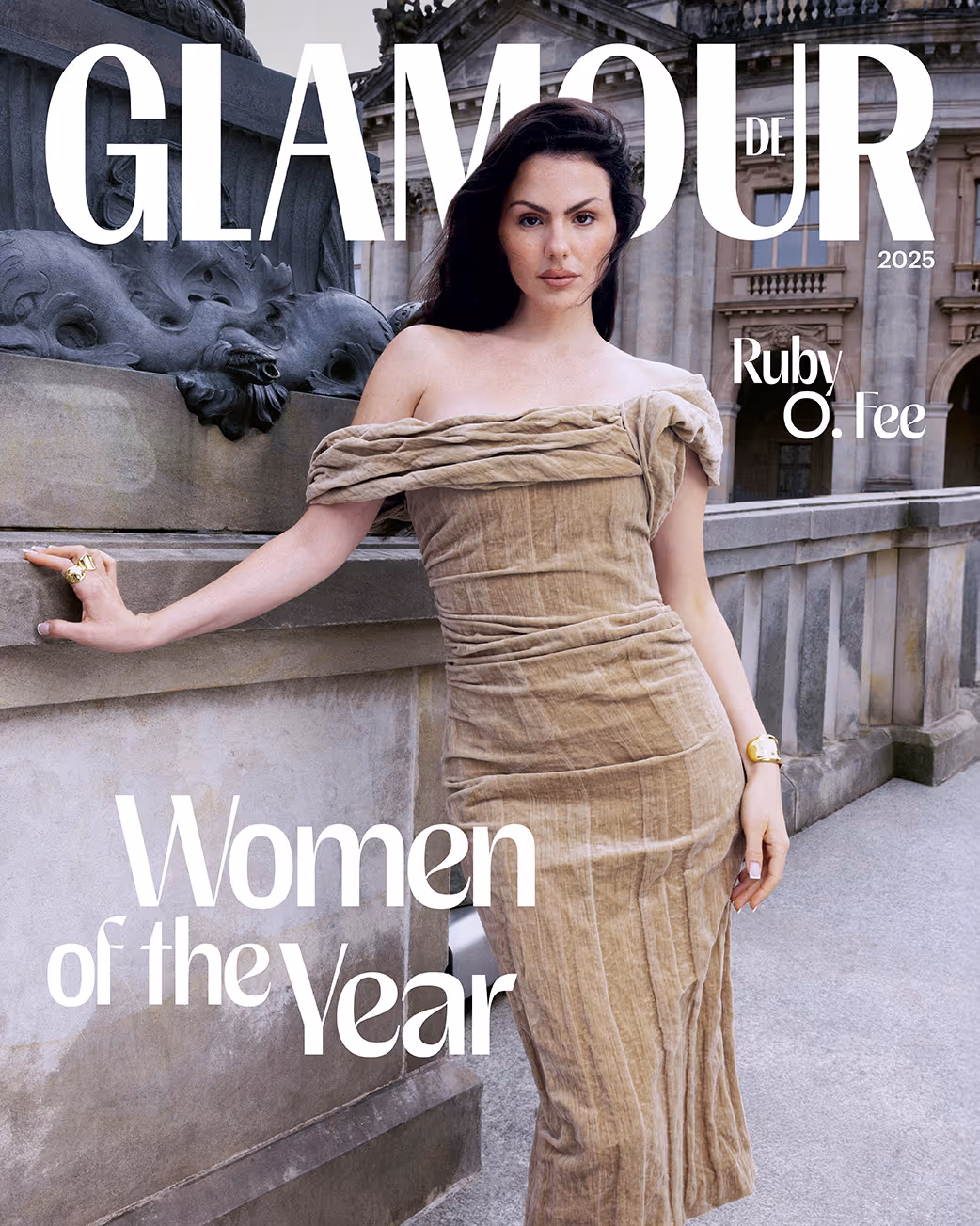 Women of the Year Cover: Ruby O'Fee styling image