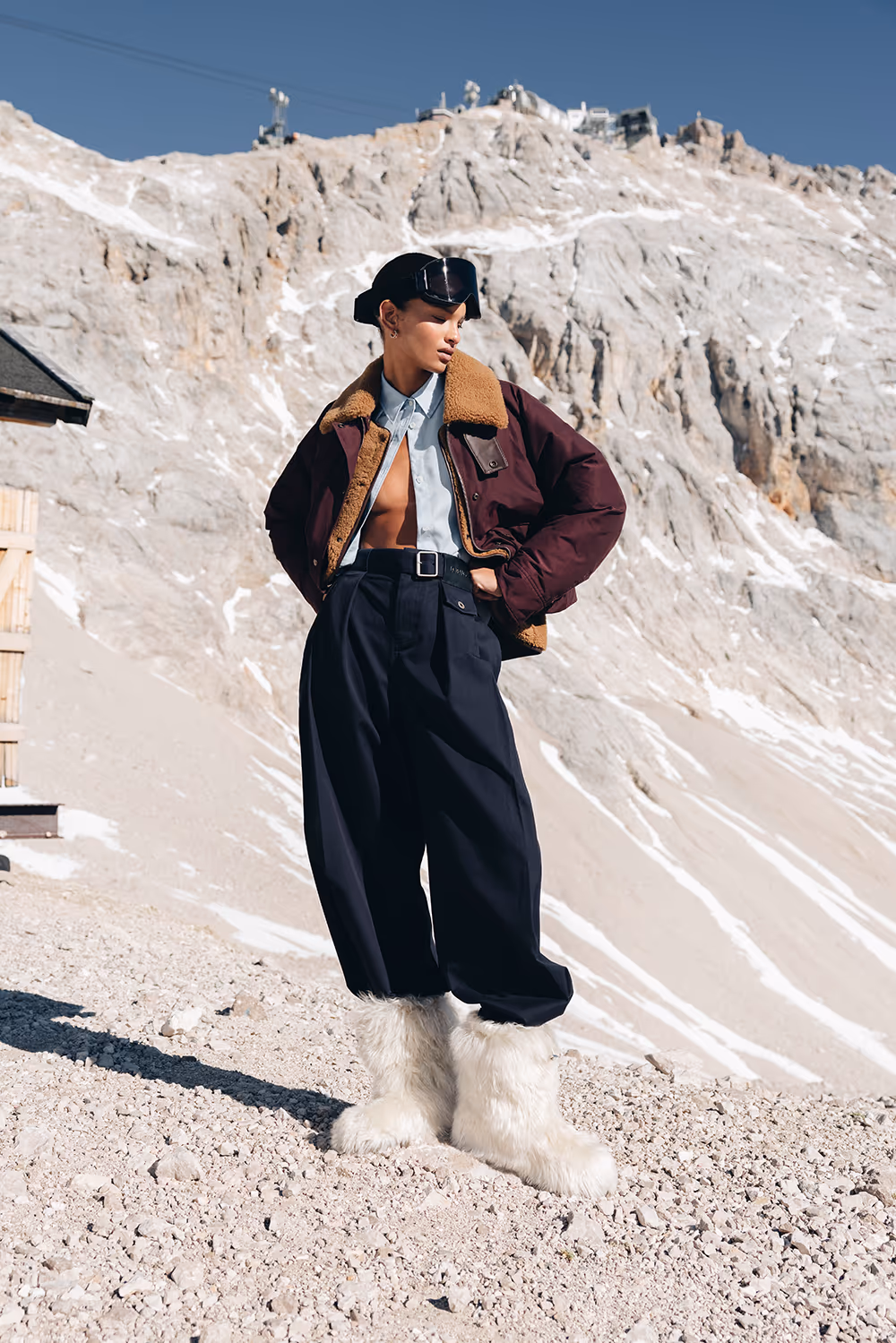Fashion Editorial Zugspitze styling image